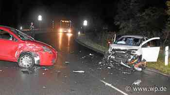 Unfall in Siegen: Zwei Verletzte und hoher Sachschaden - Westfalenpost
