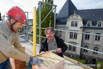 Früheres Landratsamt jetzt Großbaustelle - Freie Presse
