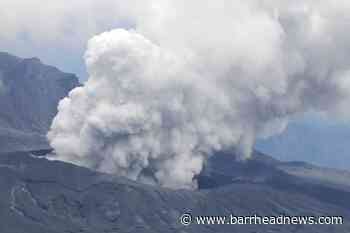 Volcano billows smoke following eruption in southern Japan - Barrhead News