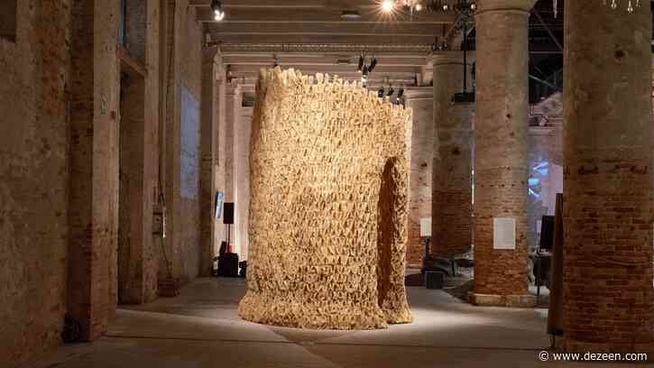 The Living creates "probiotic" architectural pavilion that supports living microbes