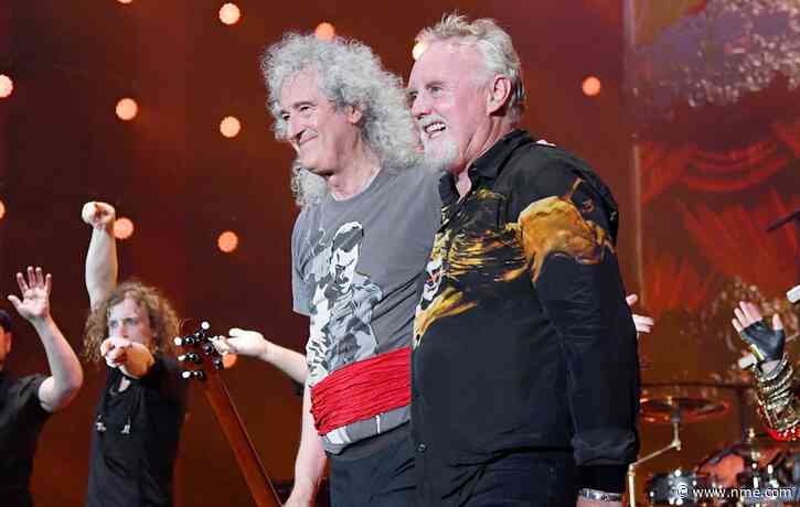 Queen’s Brian May makes surprise appearance at Roger Taylor solo show