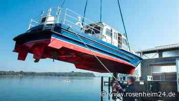 Priener Polizeiboot hat endlich wieder Chiemseewasser unterm Kiel