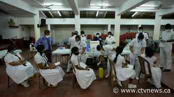 Sri Lanka gives booster shots to front-line workers, seniors - CTV News