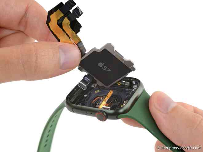 Teardown reveals probable cause of Apple Watch Series 7 delay