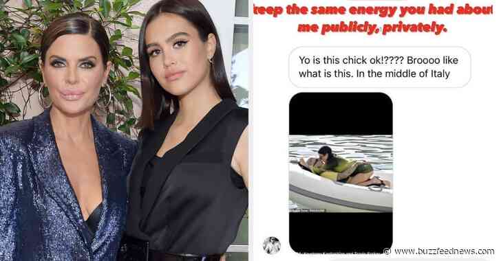 Lisa Rinna Confirmed That Scott Disick Being Exposed For Sending DMs Dragging Kourtney Kardashian To Her Ex Played A Part In Amelia Hamlin's Decision To End Their Relationship - BuzzFeed News