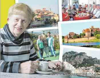 Anni Kuhlenberg organisiert Reisen für Senioren: Ein Schatz voller Erinnerungen - Siegener Zeitung