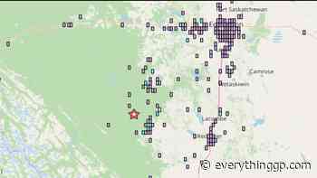 Earthquake near Rocky Mountain House upgraded to Magnitude 5.0 - EverythingGP
