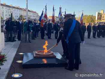 Epinal : ravivage de la flamme sacrée de l'Arc de Triomphe - Epinal infos - Epinal Infos