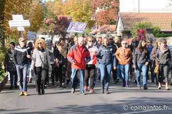Manifestation anti pass : une centaine de manifestants - Epinal infos - Epinal Infos