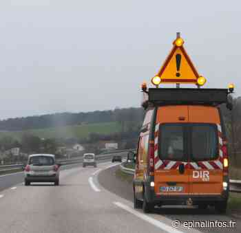 RN57 - Travaux de réfection de chaussée à hauteur de Arches - Epinal infos - Epinal Infos