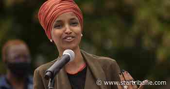 At town hall, U.S. Rep. Ilhan Omar boosts public safety amendment, blasts stalemate over Biden package