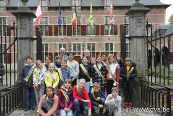 19 leden van de eerste kinderraad na corona leggen eed af - Gazet van Antwerpen