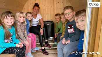 „Spielland - Anne Frank“ in Parchim: Parchimer Kita-Kinder freuen sich schon auf ihren ersten Saunagang | svz.de - svz – Schweriner Volkszeitung