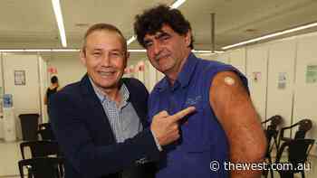 Coronavirus crisis: Spud King Tony Galati gets COVID-19 jab in new vaccine push - The West Australian