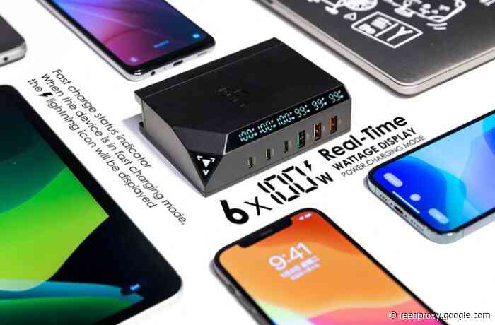 EGO EXINNO 240w 6 port GaN USB charger is the only charge you will need