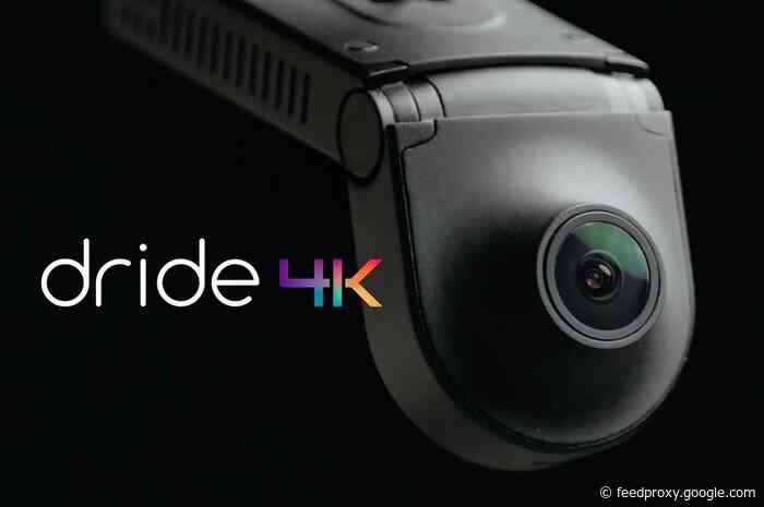 Dride 4K car dash camera with radar motion detection, GPS, 4G LTE and more