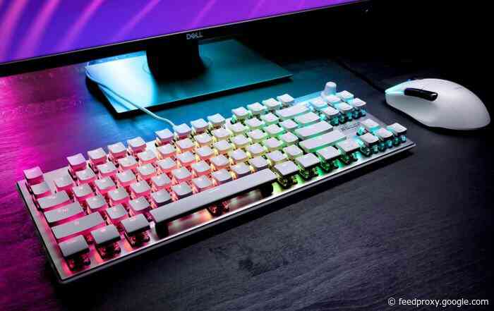ROCCAT Vulcan TKL PRO white mechanical gaming keyboard $160