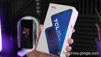 TCL 20 R smartphone get unboxed