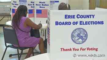 More than 4,000 Erie County voters cast their ballots on the first day of early voting