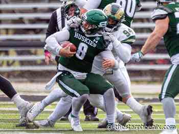 Huskies beat Rams in wind-blown game at Griffiths Stadium
