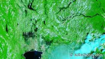 Stunning Satellite Images Show Thailand Swamped by Monsoon Flooding