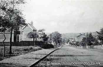A rural view in Loughton before town's 20th century growth
