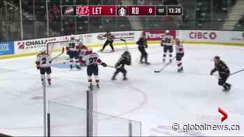 Lethbridge Hurricanes fall to Rebels in first trip to Red Deer | Watch News Videos Online - Globalnews.ca