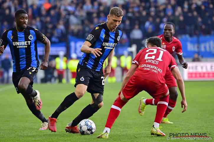 Antwerp en Club Brugge volledig in balans: elk een doelpunt en een rode kaart na wedstrijd met vooral veel ... - Voetbalkrant.com