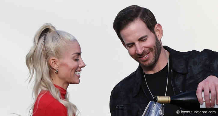 Tarek El Moussa & Fiancee Heather Rae Young Celebrate Their Rehearsal Dinner in Santa Monica!