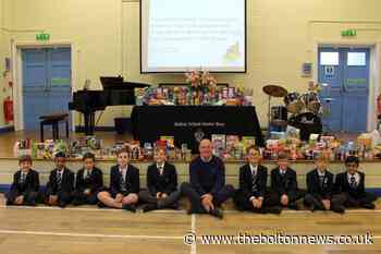 Harvest donation to Urban Outreach - The Bolton News