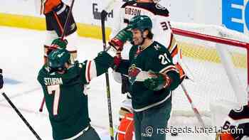 Hartman's goal late in OT gives Wild 4-3 win over Ducks