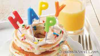 Celebrate the 100th anniversary of Betty Crocker with Birthday Donut Pancakes