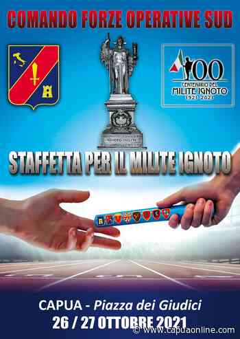 Capua. 100° anniversario della traslazione del "Milite Ignoto" con una manifestazione sportiva che si svolgerà contemporaneamente in 25 città, tra cui Capua. - Capuaonline.com