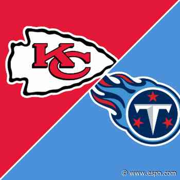 Follow live: Patrick Mahomes leads Chiefs against Derrick Henry and the Titans