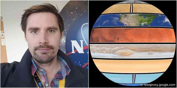 An astronomer at Japan's space agency is making simple animations that reveal the surprising physics of the solar system