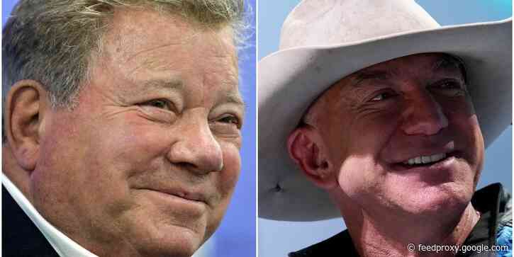 90-year-old William Shatner had less than 2 hours of sleep and went horse riding with Jeff Bezos before Blue Origin spaceflight, his wingman says