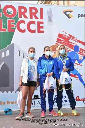 MANDURIA - Simona Spinuso (Body Angel Manduria) si è classificata terza di categoria nella Mezza Maratona nazionale di Lecce - ManduriaOggi