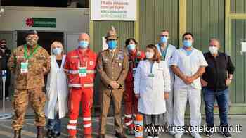 Modena, il generale Figliuolo visita il centro vaccinale - il Resto del Carlino