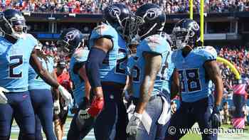 Titans RB Derrick Henry throws TD pass to TE MyCole Pruitt
