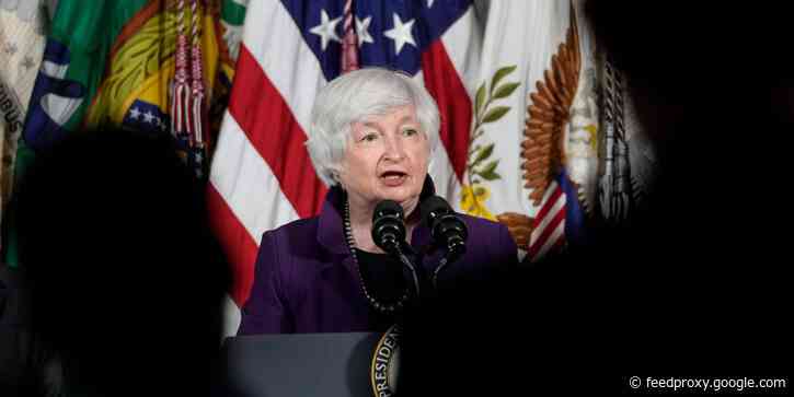 Inflation will linger near decade highs until the second half of 2022, Janet Yellen says