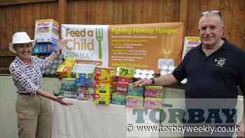 Paignton Lions gift food to Bay breakfasts - Torbay Weekly