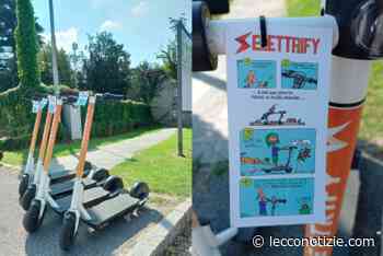 Monopattini elettrici | A Lecco 268 utenti e 591 corse nelle prime settimane - Lecco Notizie