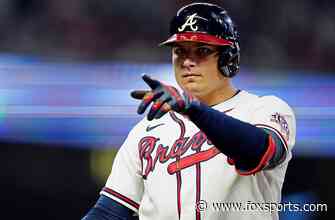 Austin Riley’s ground rule double puts Braves ahead 1-0 over Dodgers
