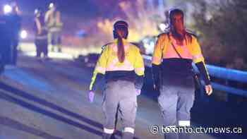 15-year-old boy dead, six teens injured after pickup truck flips north-east of Toronto