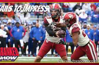 RJ Young discusses Oklahoma’s inability to impress in comeback 35-23 victory over Kansas