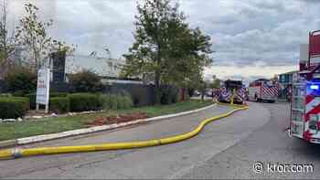 Apartment fire in southeast Oklahoma City