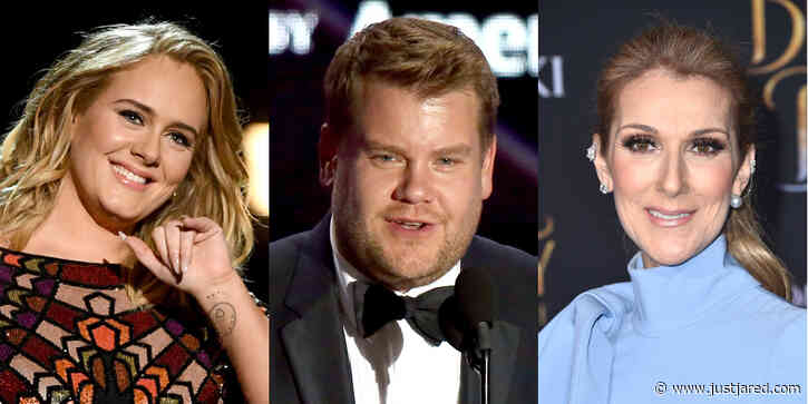 James Corden Reveals How He Got Adele a Framed Piece of Celine Dion's Gum & Celine Dion Reacts!