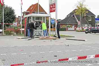 Trümmerteile flogen meterweit: Stade: Geldautomat in der Altländer Straße gesprengt - Stade - Kreiszeitung Wochenblatt