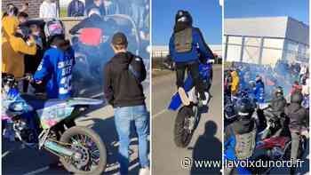 Un rodéo sauvage dégénère dans la zone Actiparc, près d'Arras : les jeunes retournent une voiture - La Voix du Nord