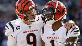 Burrow, Chase help Bengals author statement win